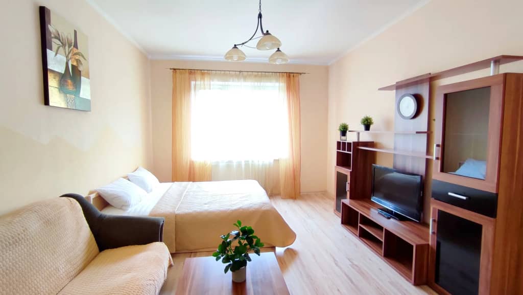 Апартаменты с 2 спальнями KenigDeluxe в Сердце Калининграда: фото 4