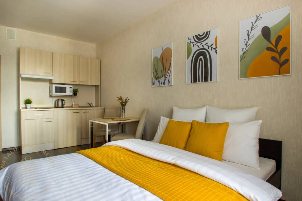 Апартаменты Студия Natalie Apartments Пулковское шоссе 14Д: фото 5