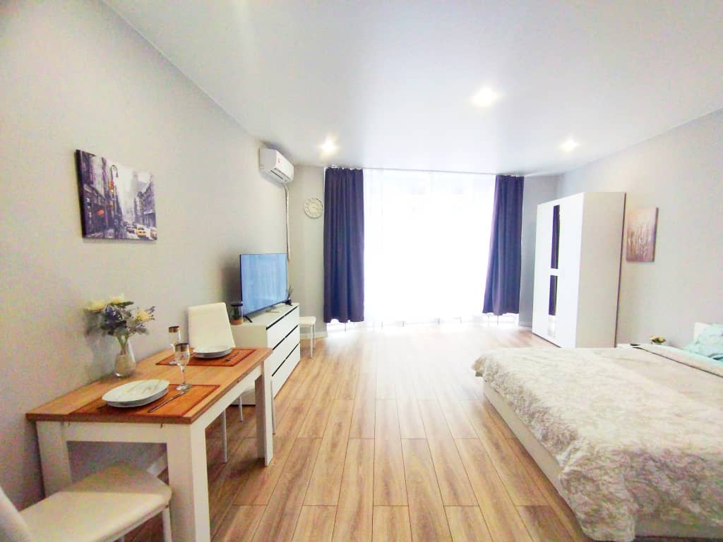 Апартаменты Студия с кроватью Stay Home в ЖК САМОЛЁТ: фото 5