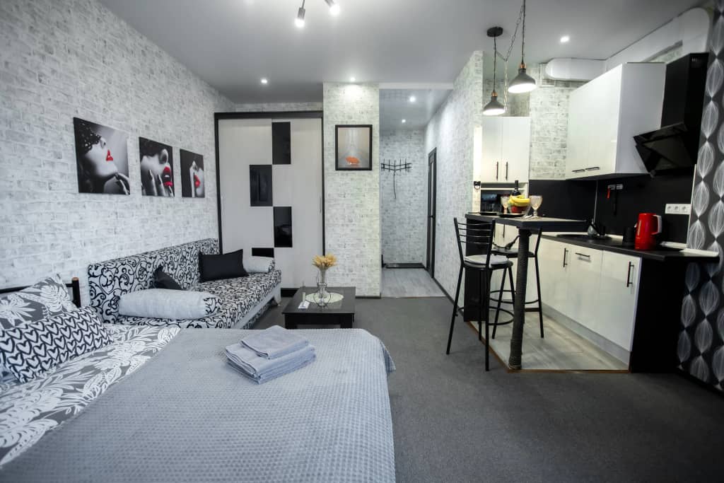 Апартаменты Lalapart Sunny Loft просторная студия в ЖК Савеловский Сити: фото 7