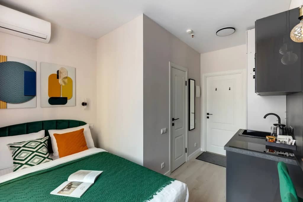 Апартаменты Квартира студия SUNNY DAY, Берёзовая аллея 19к3: фото 5