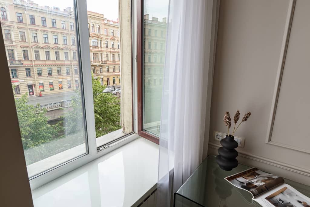 Апартаменты Bird Nest 80 кв.м с Балконом и Видом на Набережную Канала Грибоедова: фото 4