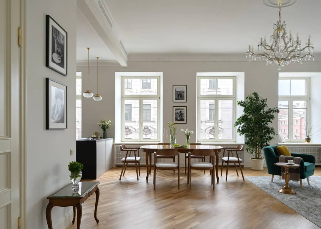 Апартаменты Minin Apartments с видом на Невский 150 кв.м.: фото 5