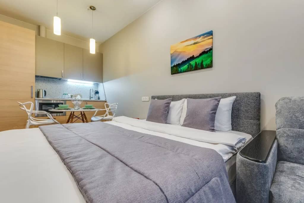 Апартаменты Комфорт с Видом на Город Business Apartments: фото 6