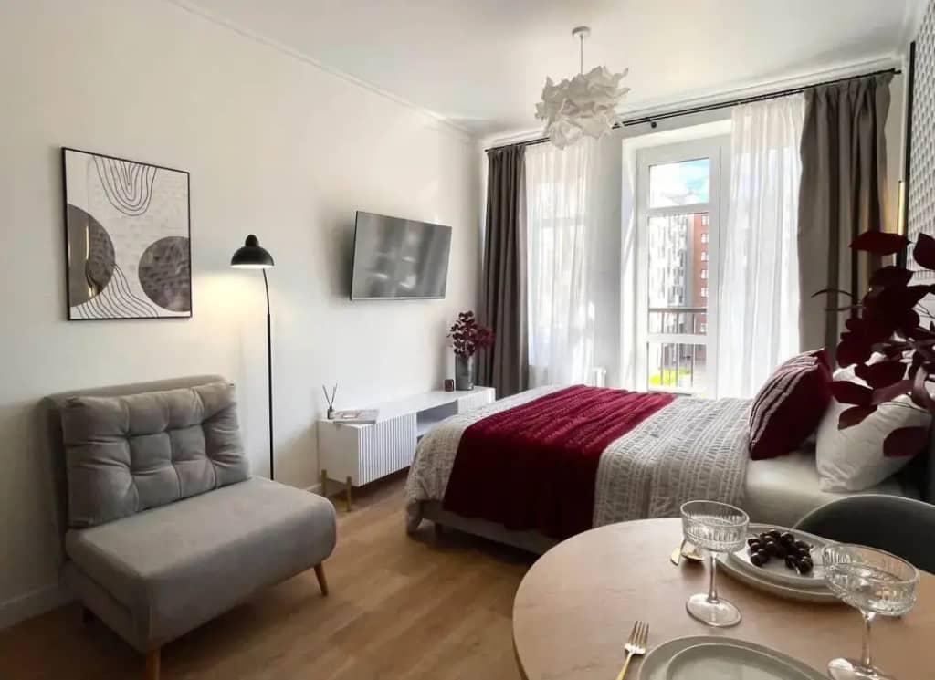 Апартаменты Apart-Comfort с балконом на Городском валу 15к2: фото 5