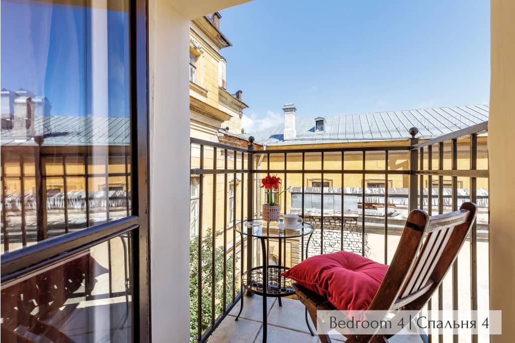 Апартаменты Minin Apartments Богемная Двухуровневая Мансарда 150 кв.м: фото 7