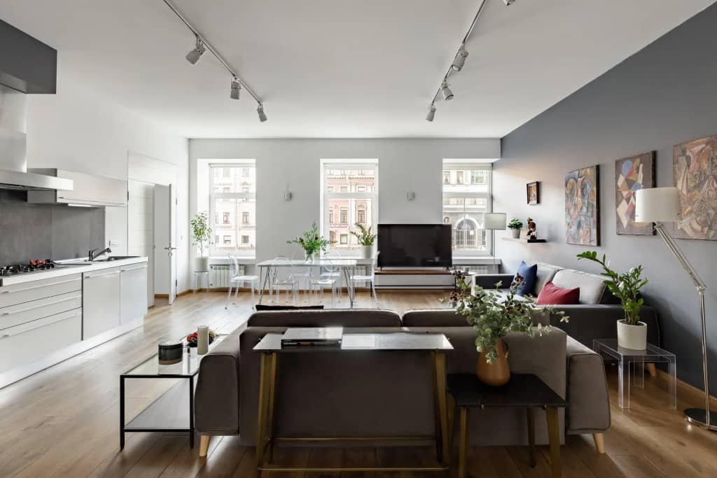 Апартаменты Minin Apartments с видом на Мойку 140 кв.м.: фото 4