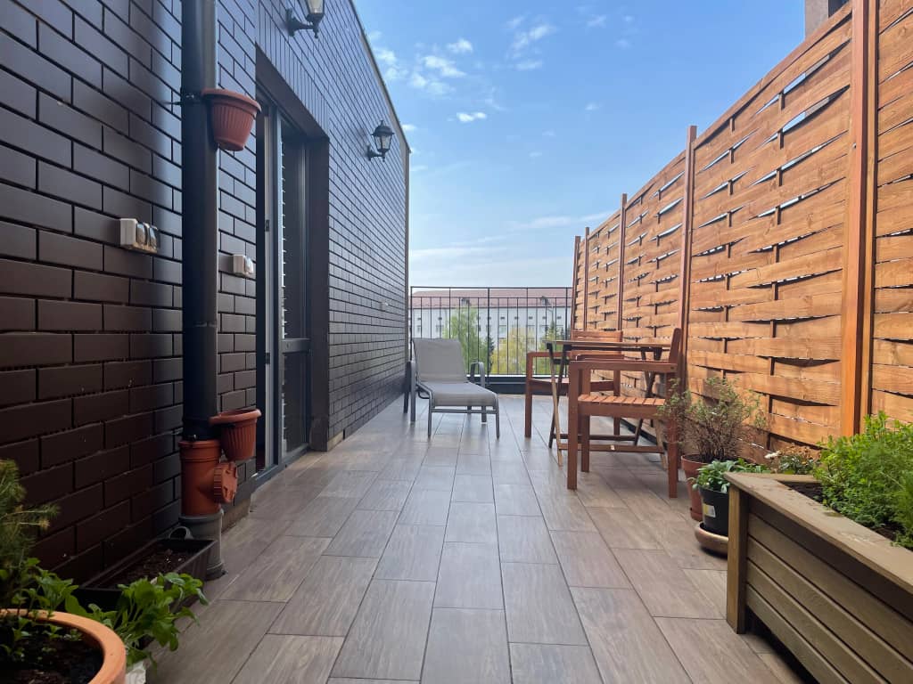 Апартаменты Slaviana Apart с Tеррасой: фото 4