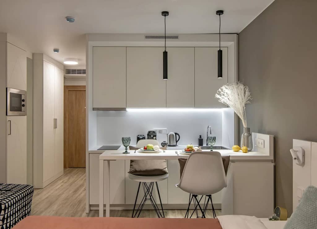 Апартаменты Студия Cozy у Метро Бухарестская: фото 7
