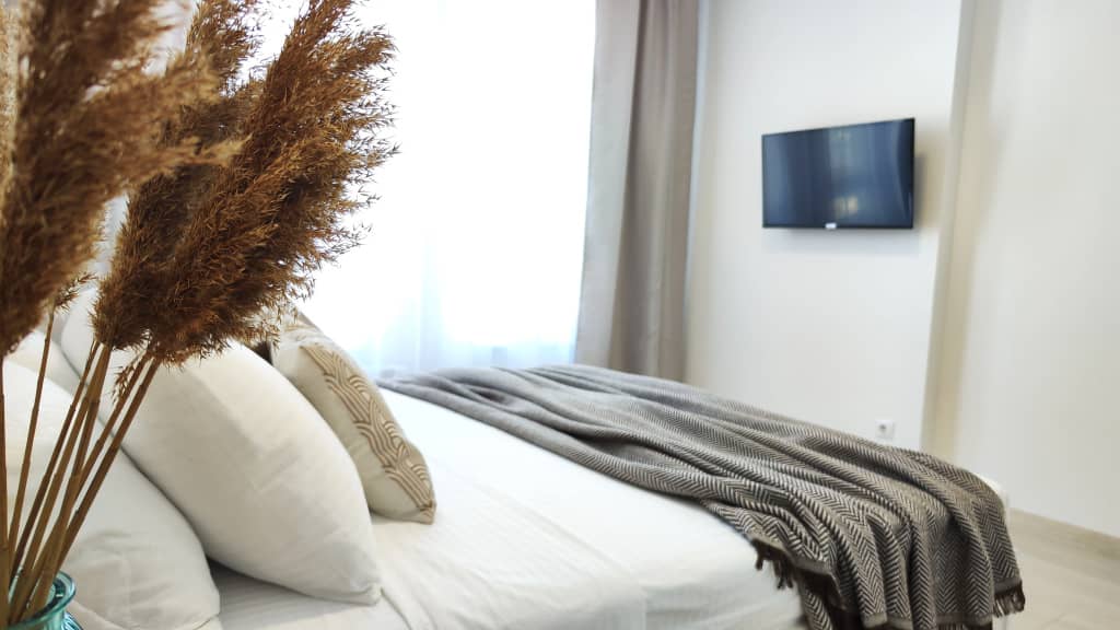 Апартаменты Panda Home в Сердце Сибири с видом на город с высоты: фото 4