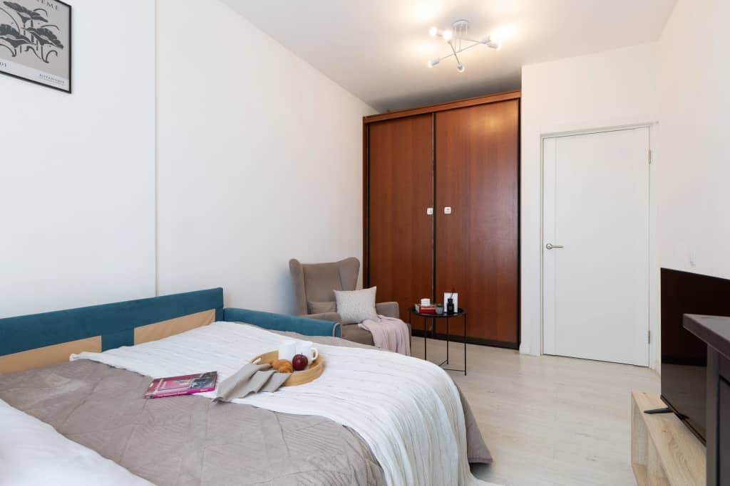 Апартаменты Life Apartments ЖК Спутник, рядом Экспоцентр и ТЦ Vegas: фото 6