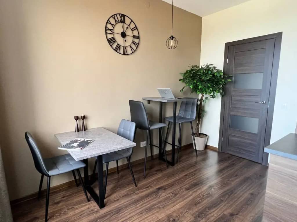 Апартаменты Piter Apartments Двухкомнатные видовые с кондиционером ЖК Эмеральд: фото 4