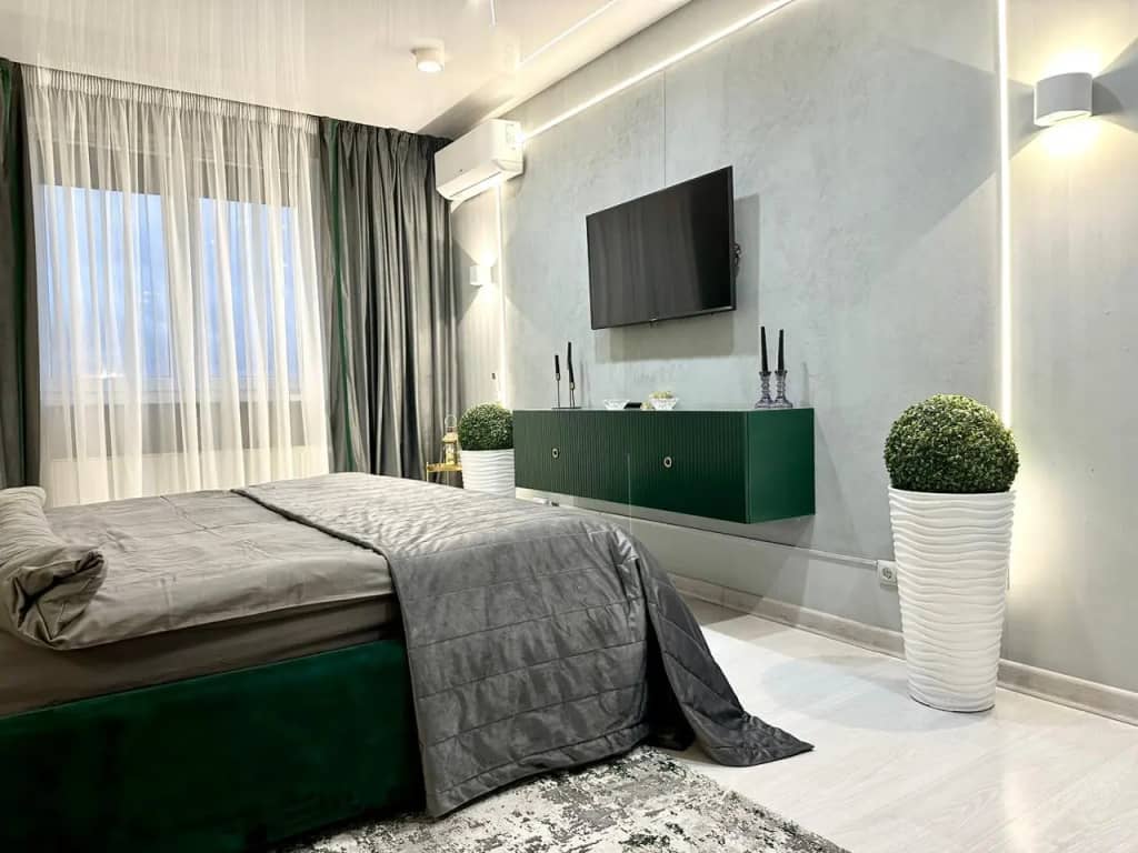 Апартаменты класса люкс и красивым видом из окна "Emerald room": фото 5