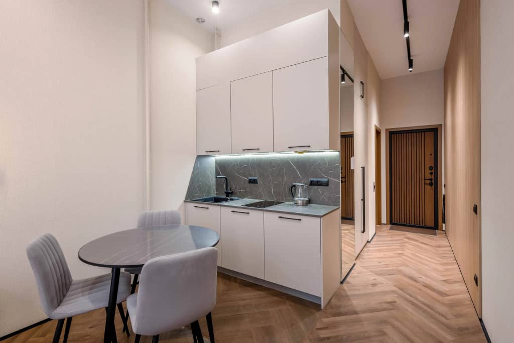 Апартаменты Светлана Парк ApartAmore с кухней: фото 6