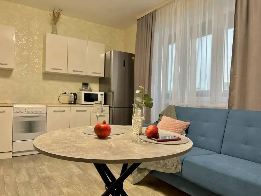 Квартира Отличная, уютная студия в ЖК Крислалл Crystal apartment: фото 6