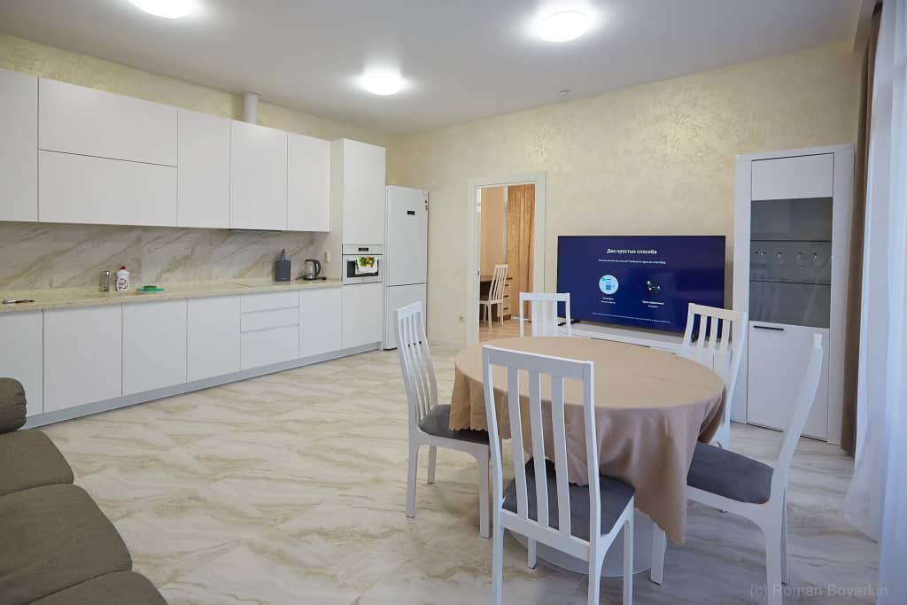 Апартаменты Svetlana Park Lux, 12 этаж, 4 Комнаты: фото 4