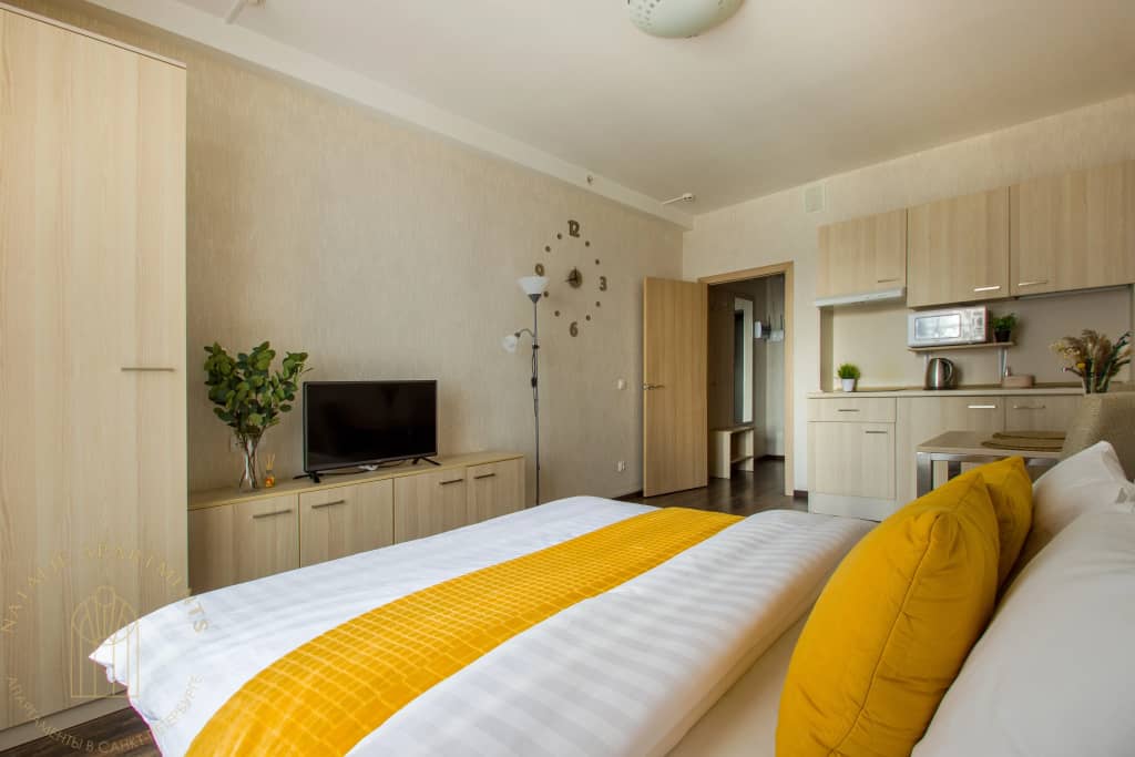 Апартаменты Студия Natalie Apartments Пулковское шоссе 14Д: фото 4