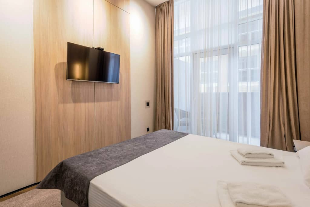 Апартаменты Светлана Парк ApartAmore с кухней: фото 4