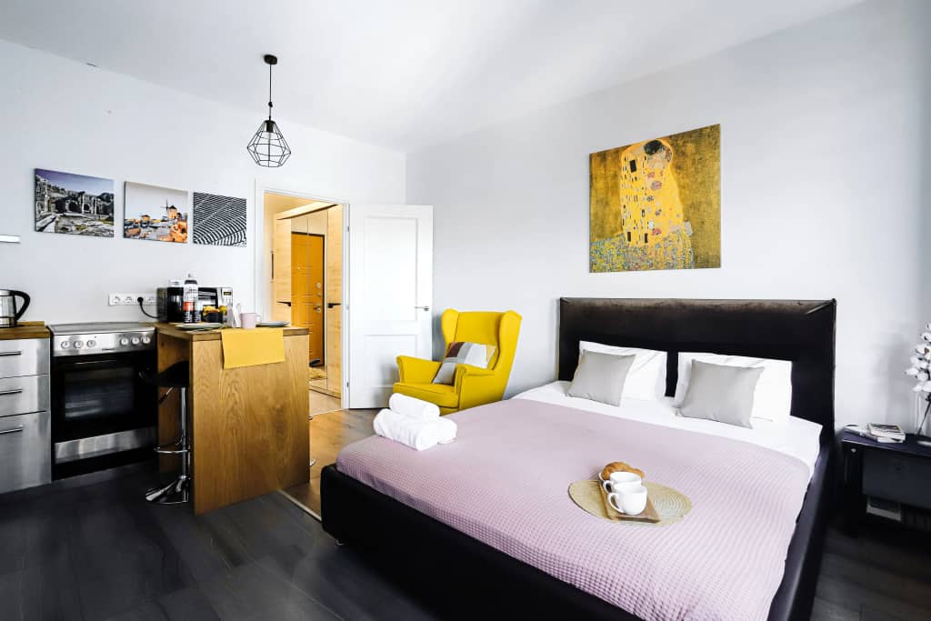 Апартаменты Lalapart Cozy loft на 18 этаже в ЖК Савеловский Сити: фото 4