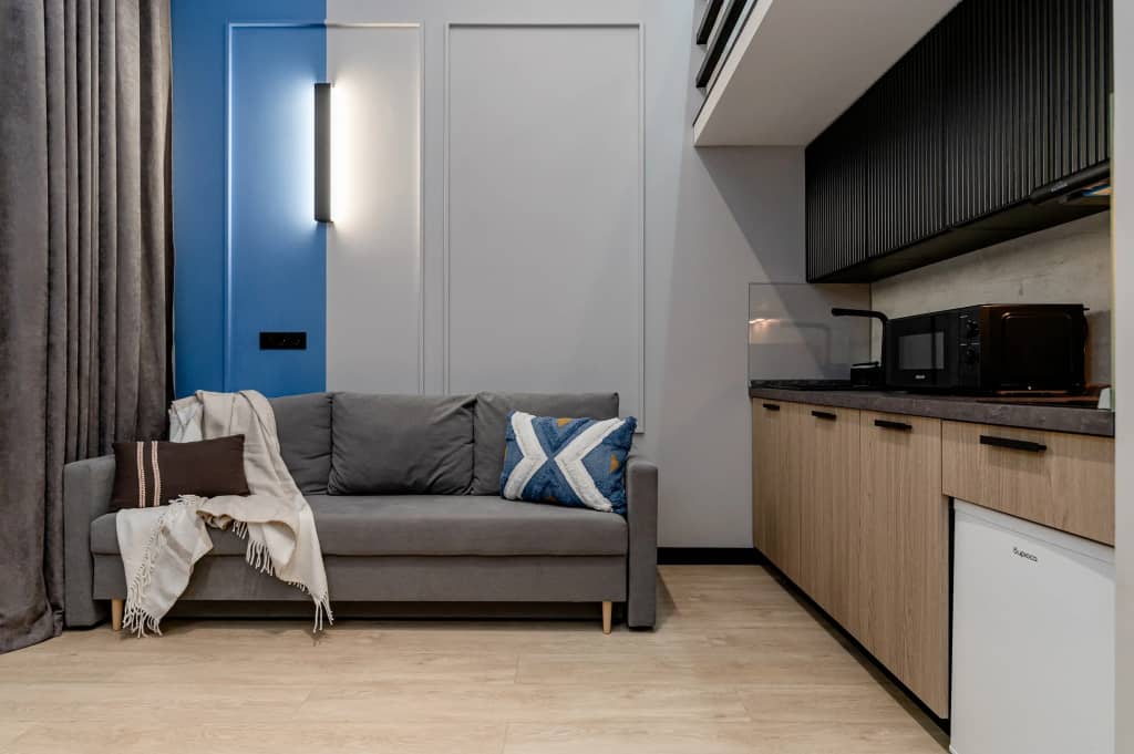 Апартаменты Эстетская студия Zen Home со вторым этажом: фото 7