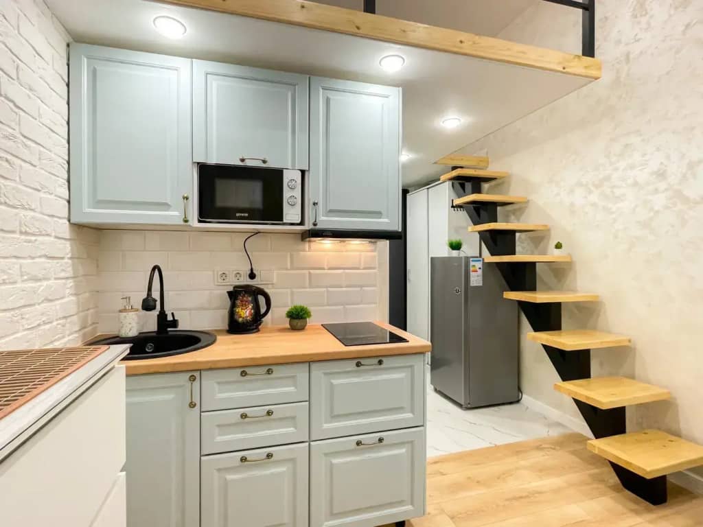 Квартира двухуровневая возле метро Рязанский проспект Dayker City Apartments: фото 6