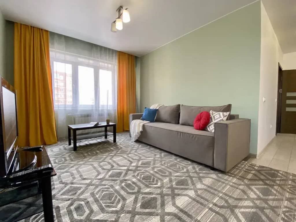 Квартира Евро 2-ком Депутатская 51-75 Иркутск Аэропорт КакДома: фото 7