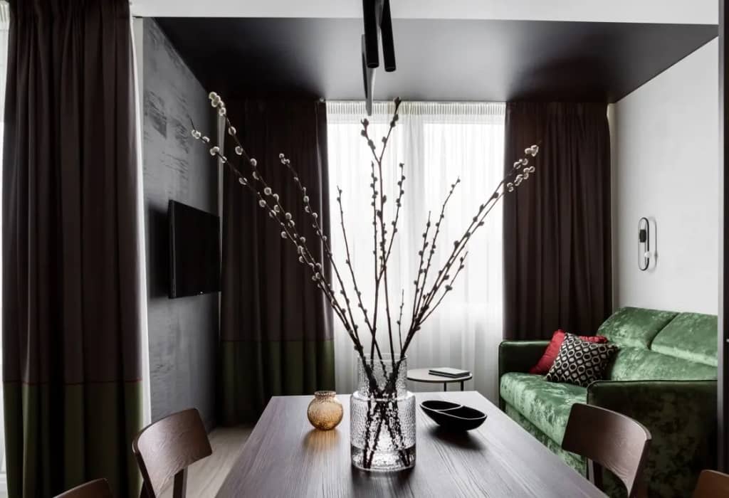 Apartments Malina Baden Studio Green: фото 4