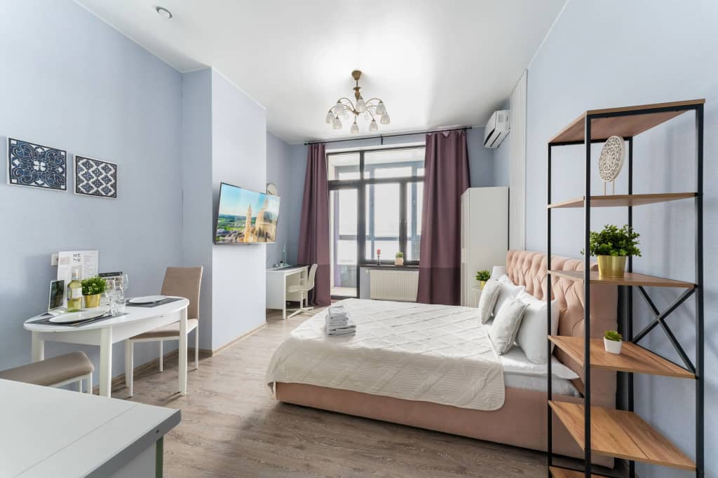Апартаменты Lalapart Aquamarine с балконом у метро Дмитровская: фото 6