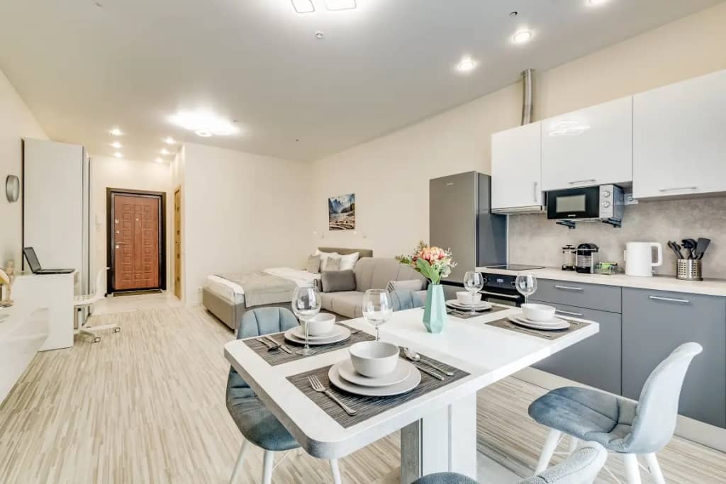 Апартаменты с Видом на Город Business Apartments на Ходынском: фото 4