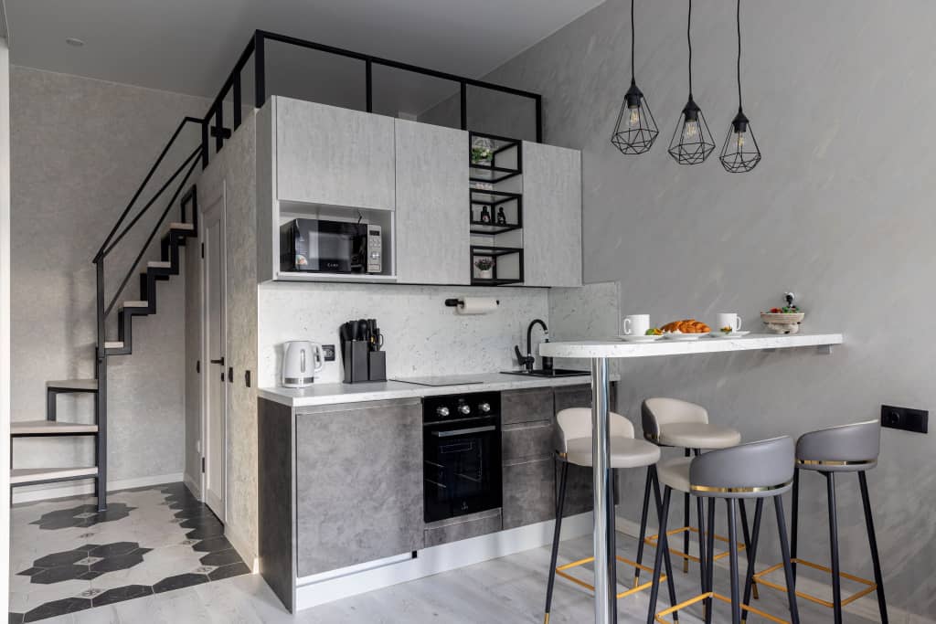 Квартира Дизайнерская Grey Room у Невского проспекта: фото 7