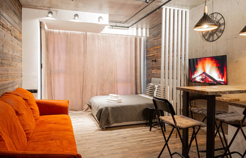 Апартаменты Lalapart Wooden Loft с дизайнерским ремонтом в ЖК Лайнер: фото 7