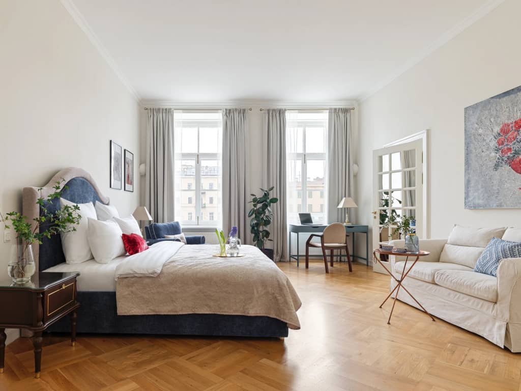 Апартаменты Minin Apartments с видом на Фонтанку 180 кв.м.: фото 4