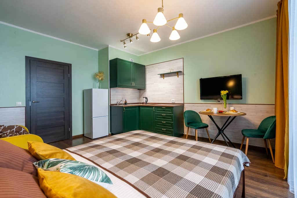 Апартаменты Green studio Emerald: фото 5
