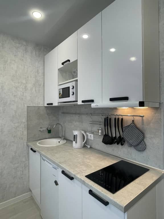 Апартаменты Du Soleil Grey&White с Видом на Море: фото 5