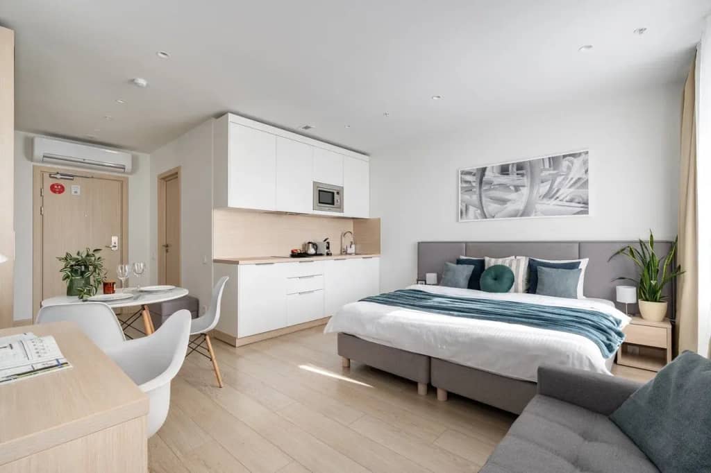Апартаменты Family Apartment с панорамным видом на город: фото 7