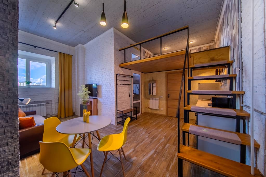 Квартира двухуровневая Piter на набережной: фото 6