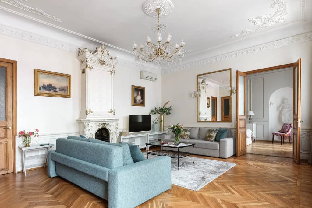 Апартаменты Minin Apartments с видом на Казанский собор 120 кв.м.: фото 5