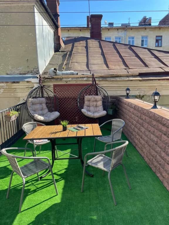 Апартаменты J&N Apartments с камином и летней террасой в самом центре исторического Выборга Краснофлотская 1: фото 4