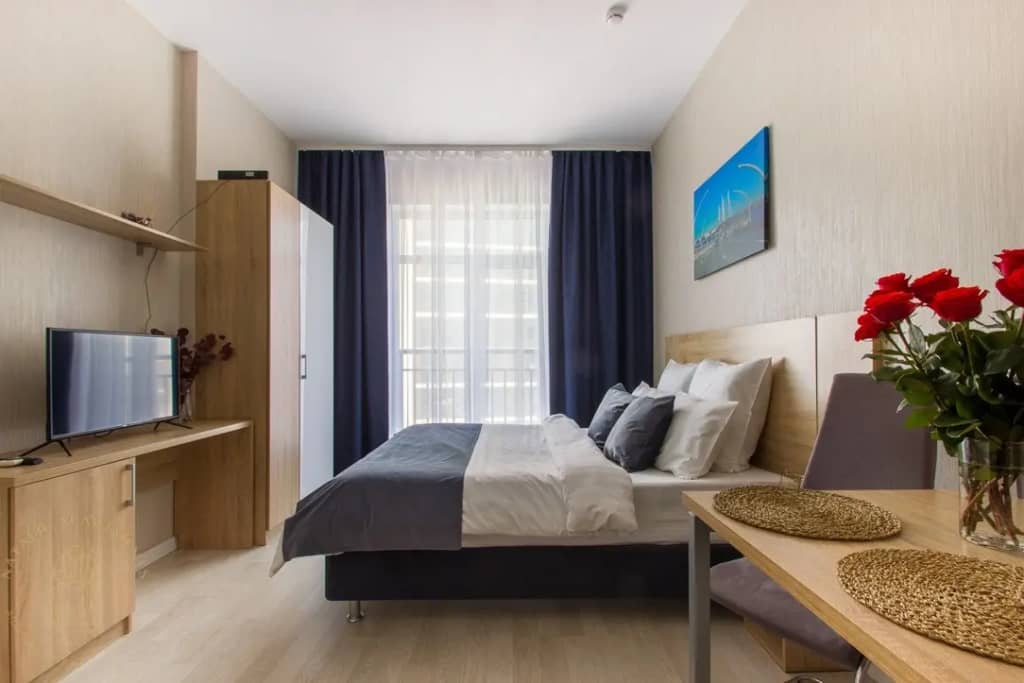 Апартаменты Студия Natalie Apartments Пулковское шоссе 14с6: фото 7