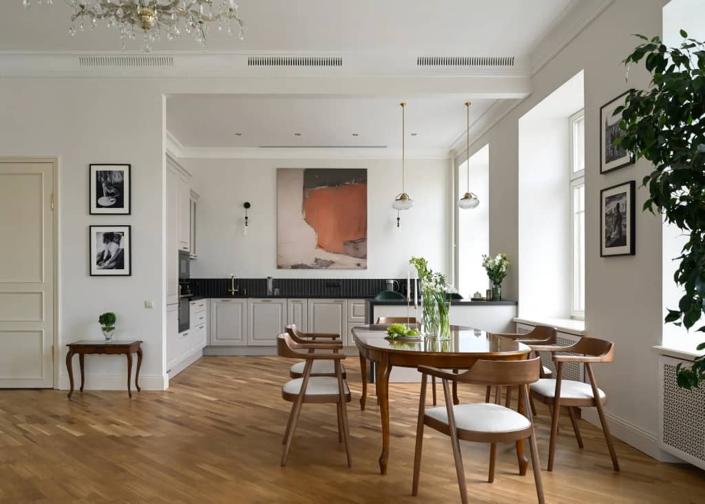 Апартаменты Minin Apartments с видом на Невский 150 кв.м.: фото 6