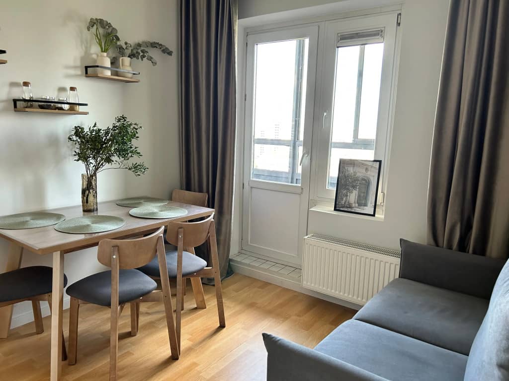 Квартира Сканди однокомнатные Piter Apartments с кондиционером: фото 4