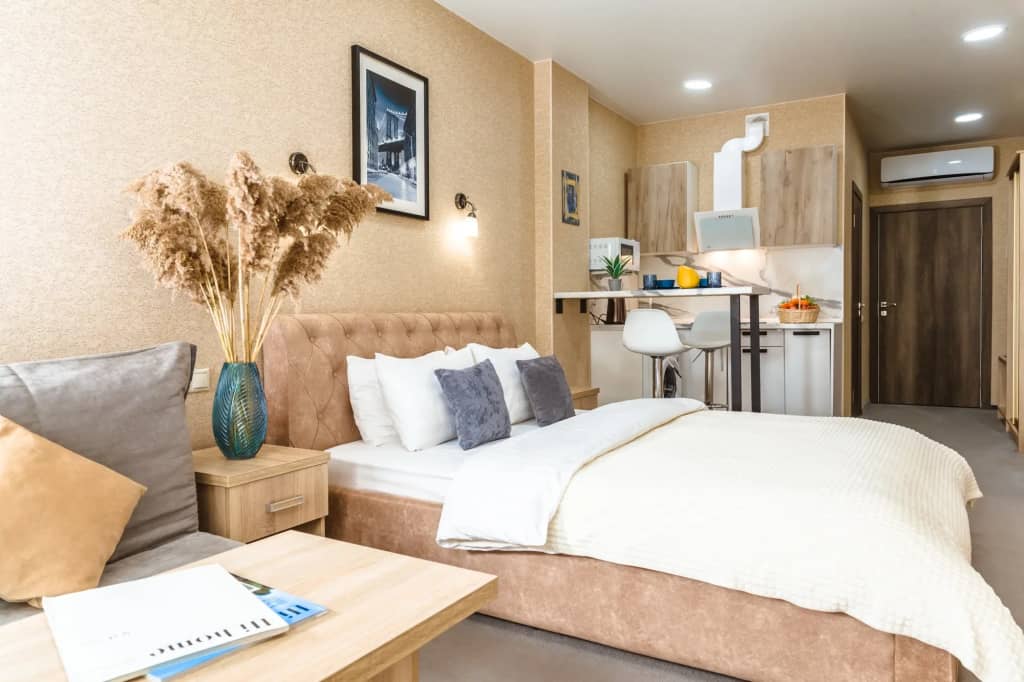 Апартаменты Премиум Студия Голубые Дали 9 B-Flats: фото 4