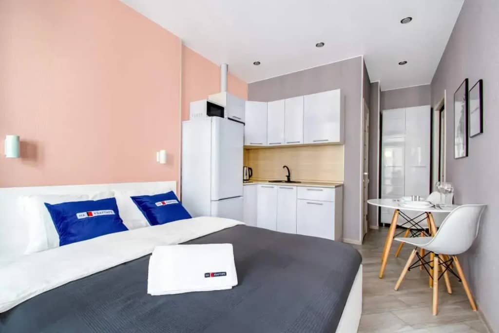 Апартаменты с Балконом New Apartments at Savelovsky City: фото 4