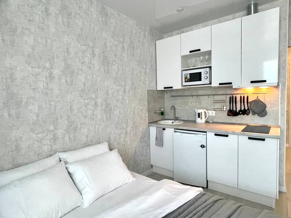 Апартаменты Du Soleil Grey&White с Видом на Море: фото 4