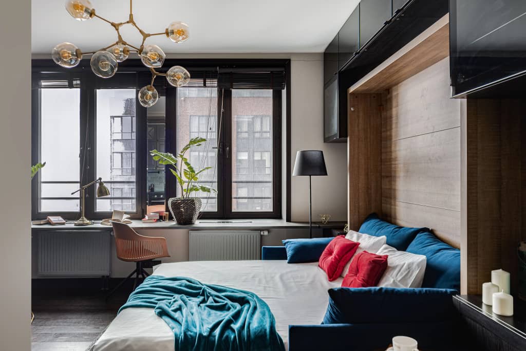 Апартаменты Lalapart Black Emerald с сауной в ЖК Савеловский Сити: фото 4