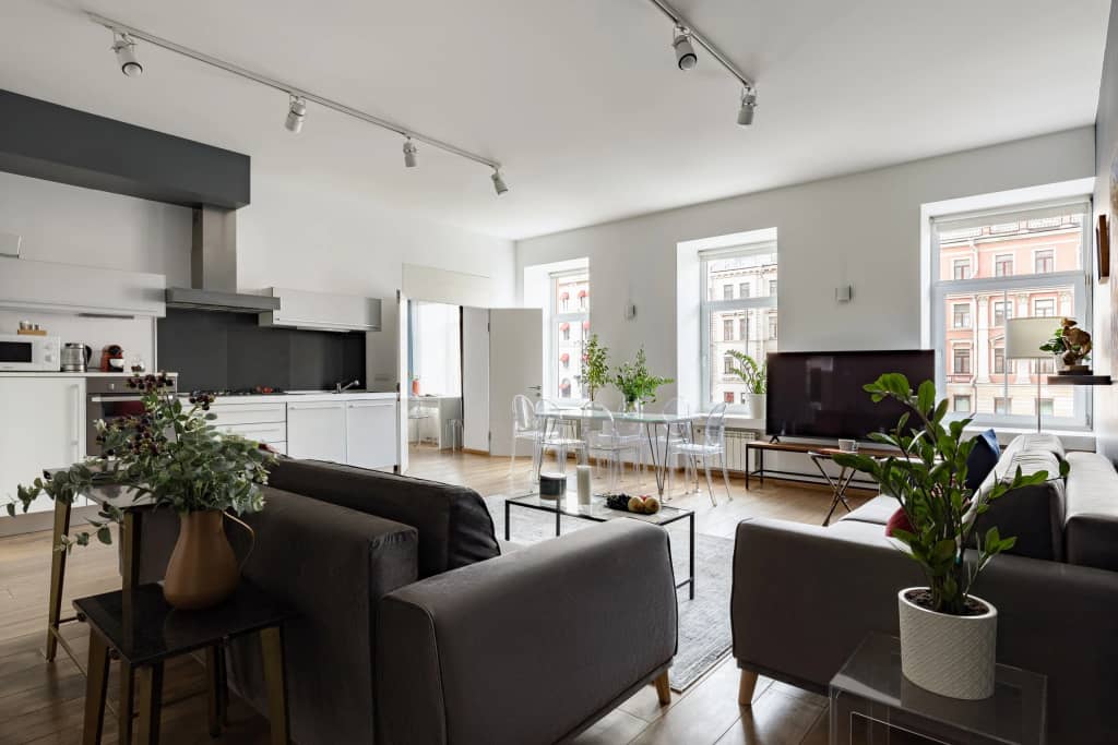 Апартаменты Minin Apartments с видом на Мойку 140 кв.м.: фото 5