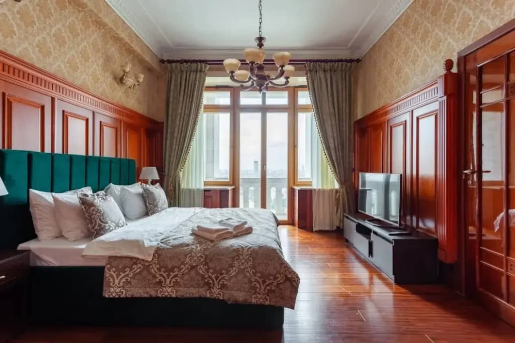 Апартаменты Роскошные с Джакузи и Видом на Реку: фото 5