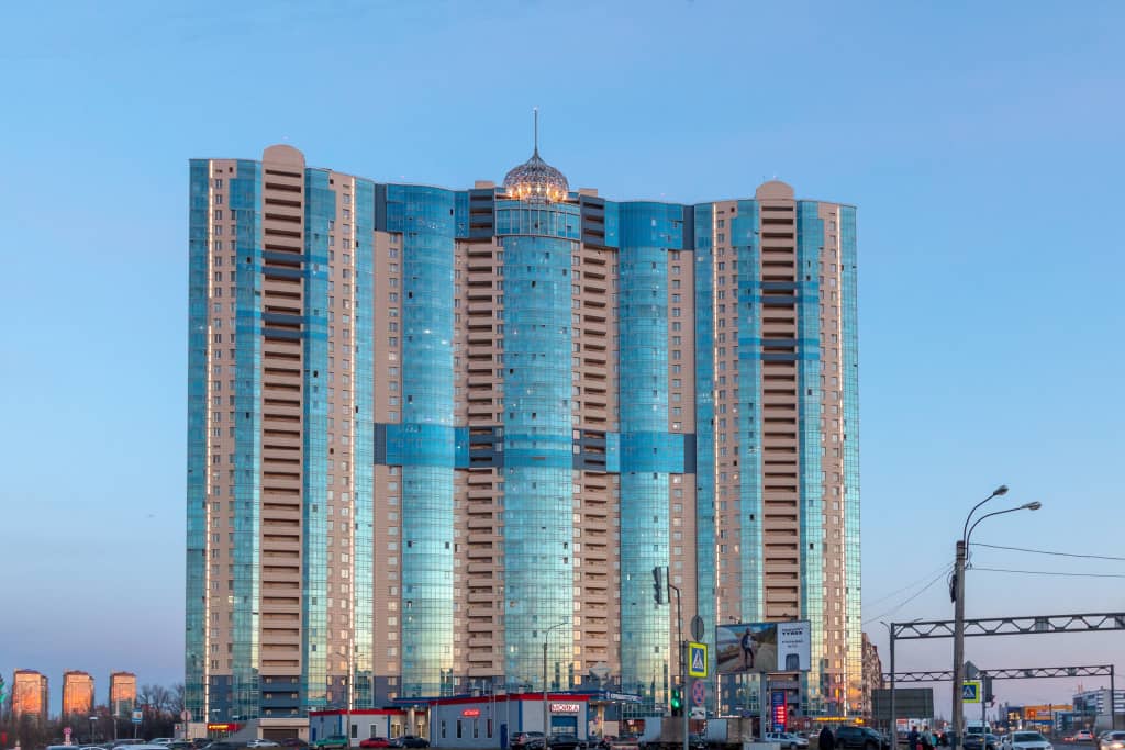 Апартаменты с 3мя комнатами NevaBed в небоскребе: фото 5