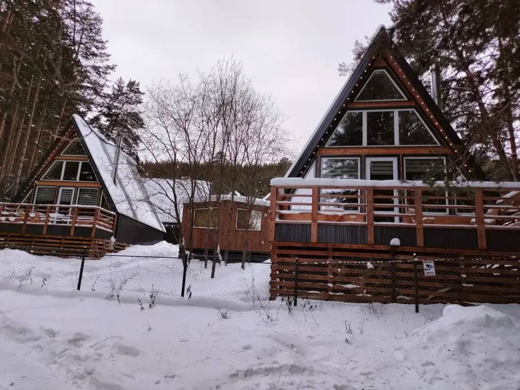 Глэмпинг A-Frame: фото 6
