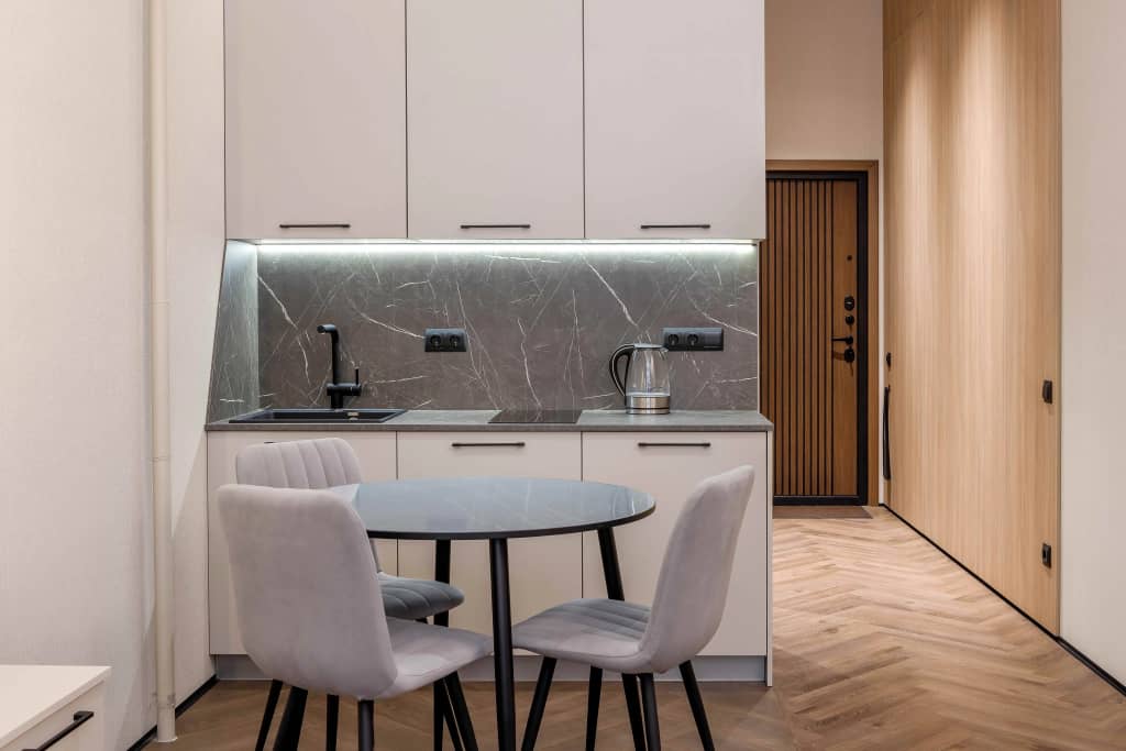 Апартаменты Светлана Парк ApartAmore с кухней: фото 7